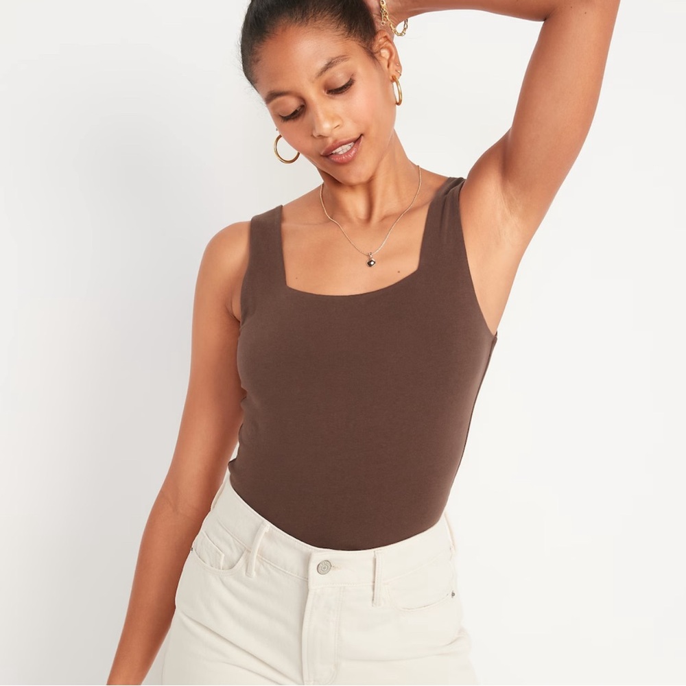 Old Navy square neck bodysuit